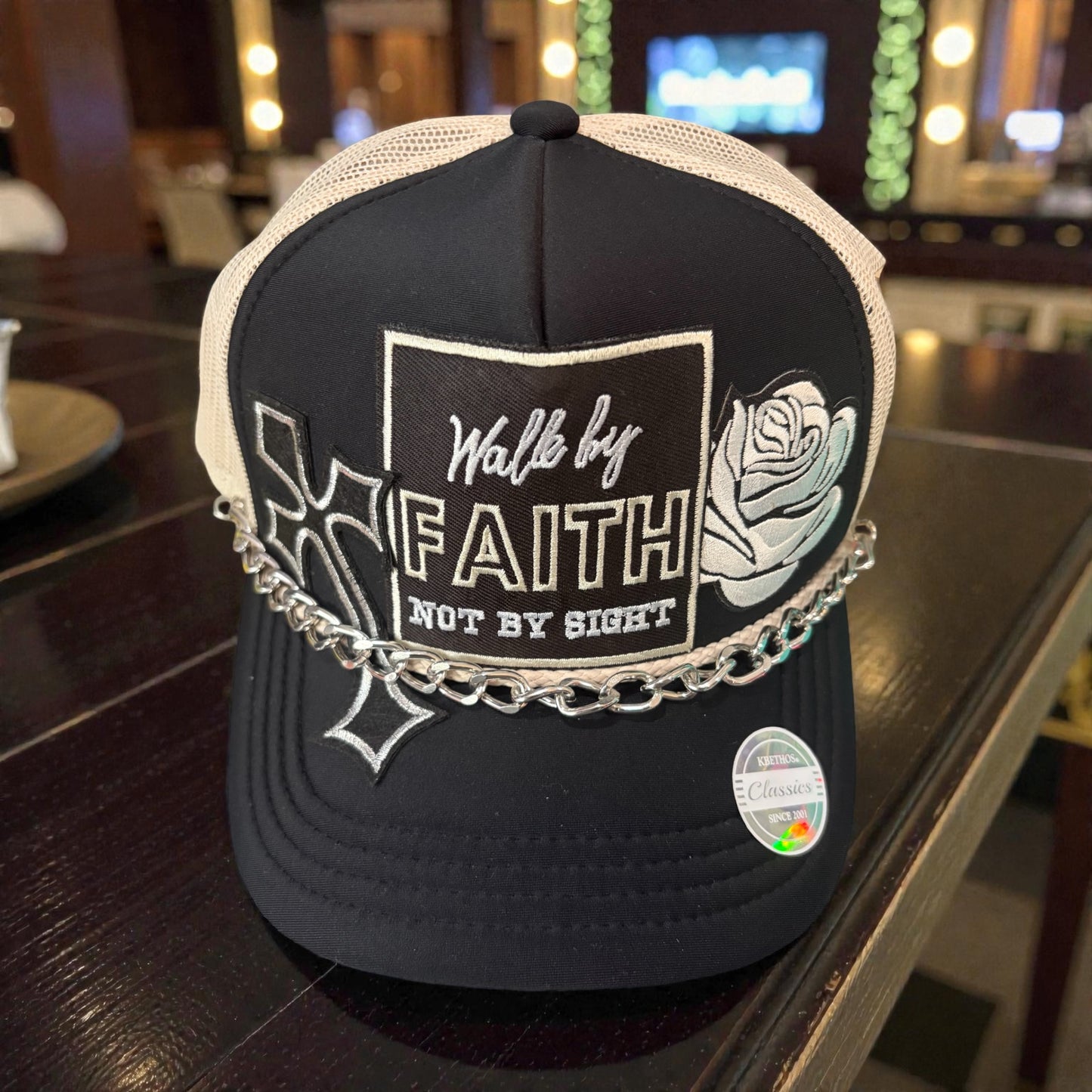 Walk by Faith Trucker Hat