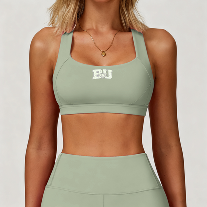 BU Cloud Feel Compression Shockproof Active Sports Bra