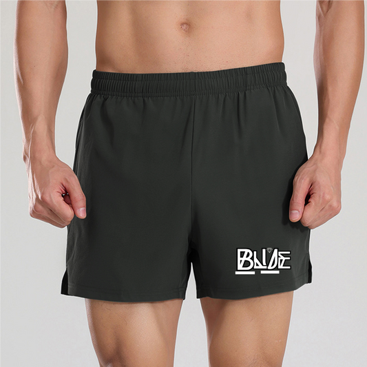 BLUE quick-dry sports shorts