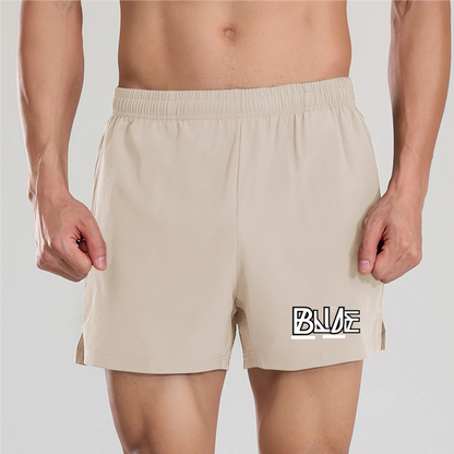 BLUE quick-dry sports shorts