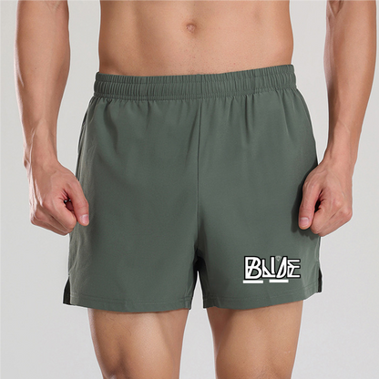 BLUE quick-dry sports shorts