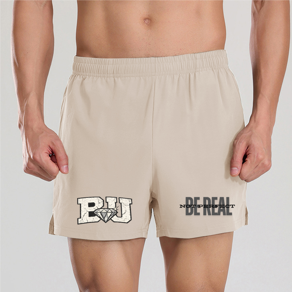 BU quick-dry sports shorts