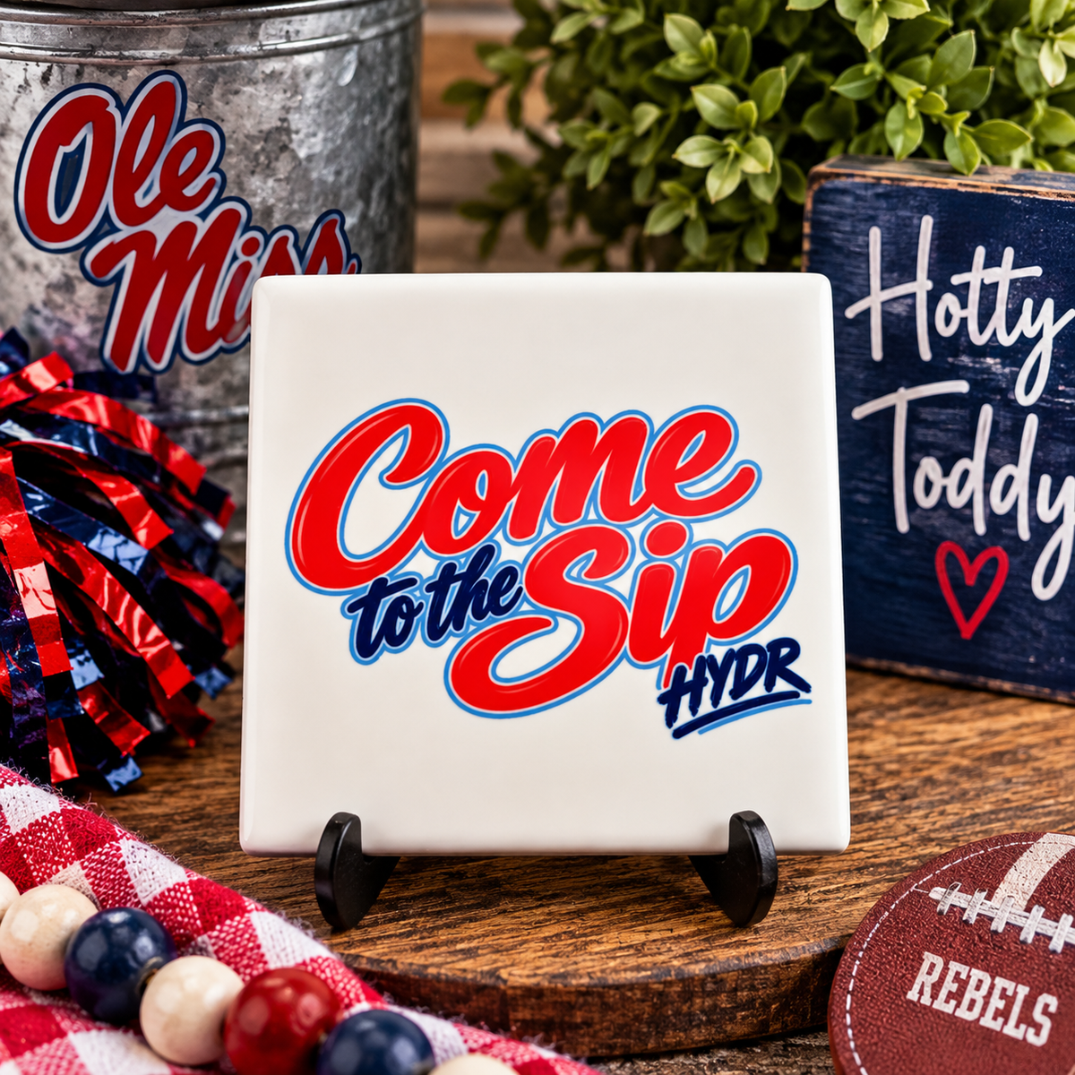 Ole Miss”Come to the Sip” Coaster