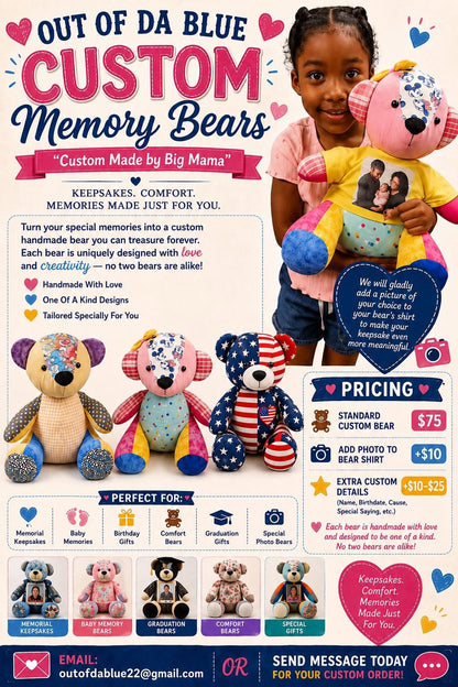 Custom Memory Bears