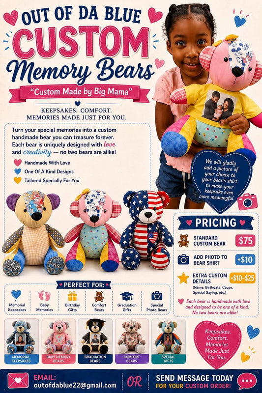 Custom Memory Bears