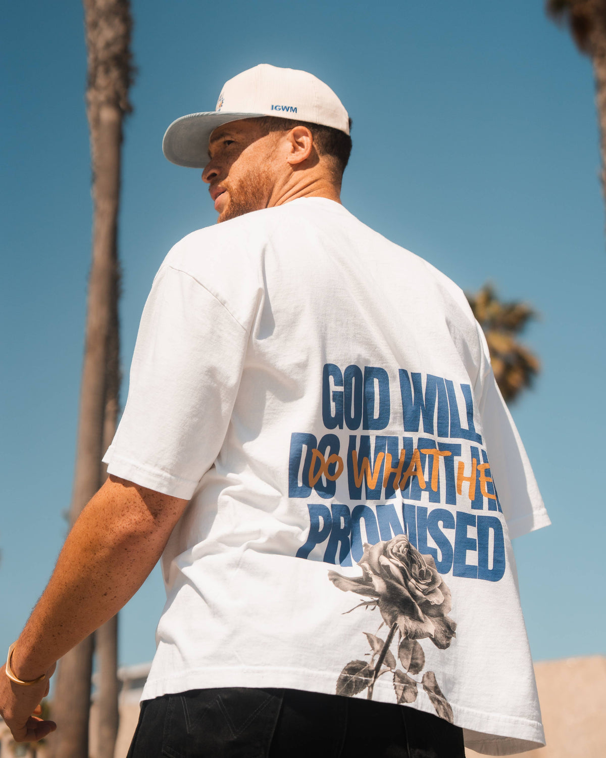 Da Promises 'His Promises' Tee – Out of da Blue