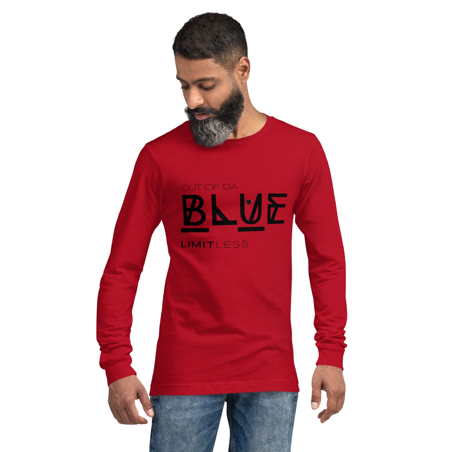 Out of da Blue Unisex Long Sleeve Tee