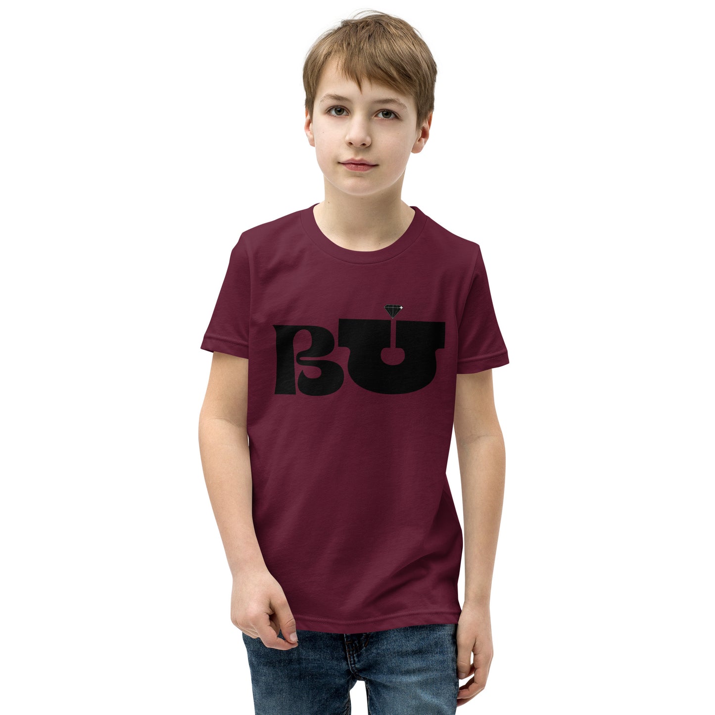 BU Unisex Youth Short Sleeve T-Shirt